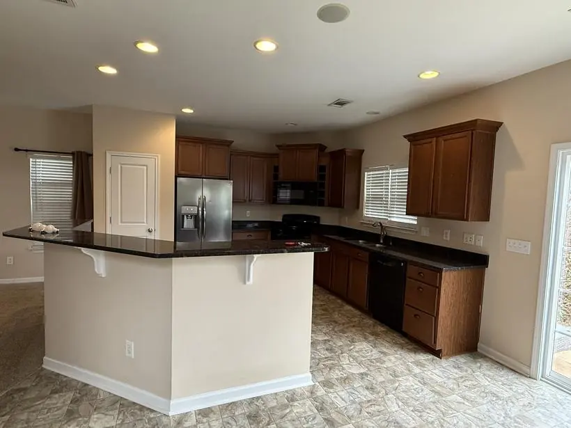 Kitchen — walls and trim around cabinetry — make-ready turnover by Vibrant Painting, Greenville SC